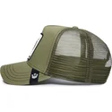 cappellino-trucker-verde-toro-raging-road-rage-truckin-the-farm-di-goorin-bros