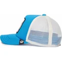 cappellino-trucker-blu-e-bianco-per-bambino-tigre-wild-stripes-the-farm-di-goorin-bros