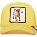 cappellino-trucker-giallo-per-bambino-capra-kid-kid-the-farm-di-goorin-bros