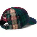 cappello-curvo-multicolore-regolabile-con-logo-bianco-classic-sport-plaid-di-polo-ralph-lauren
