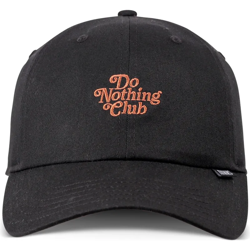 cappellino-curvo-nero-regolabile-do-nothing-club-dnc-30th-di-djinns