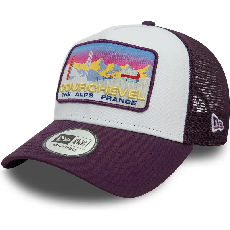 cappelli-curva-viola-snapback-a-frame-ski-patch-dei-courchevel-ciudades-y-playas-di-new-era cappelli-curva-viola-snapback-a-frame-ski-patch-dei-courchevel-ciudades-y-playas-di-new-era