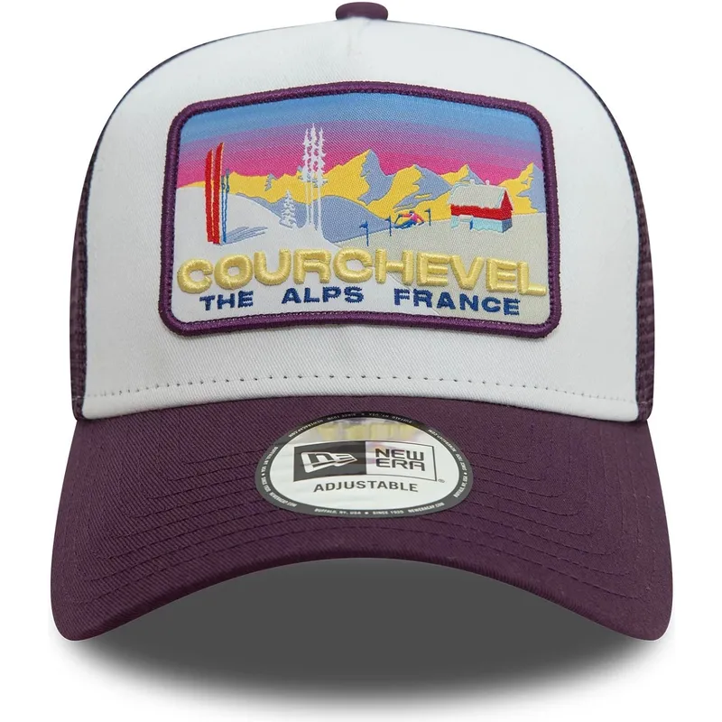 cappelli-curva-viola-snapback-a-frame-ski-patch-dei-courchevel-ciudades-y-playas-di-new-era cappelli-curva-viola-snapback-a-frame-ski-patch-dei-courchevel-ciudades-y-playas-di-new-era