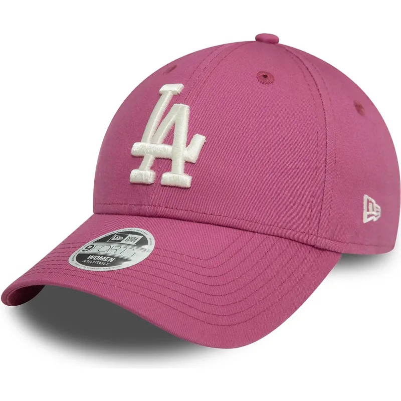 cappelli-curva-rosa-cinghia-regolabile-9forty-league-essential-dei-los-angeles-dodgers-mlb-di-new-era cappelli-curva-rosa-cinghia-regolabile-9forty-league-essential-dei-los-angeles-dodgers-mlb-di-new-era