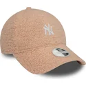 cappellino-curvo-rosa-regolabile-da-donna-9forty-borg-dei-new-york-yankees-mlb-di-new-era