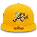 cappelli-piatta-giallo-regolato-59fifty-icon-dei-atlanta-braves-mlb-di-new-era