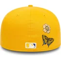 cappelli-piatta-giallo-regolato-59fifty-icon-dei-atlanta-braves-mlb-di-new-era