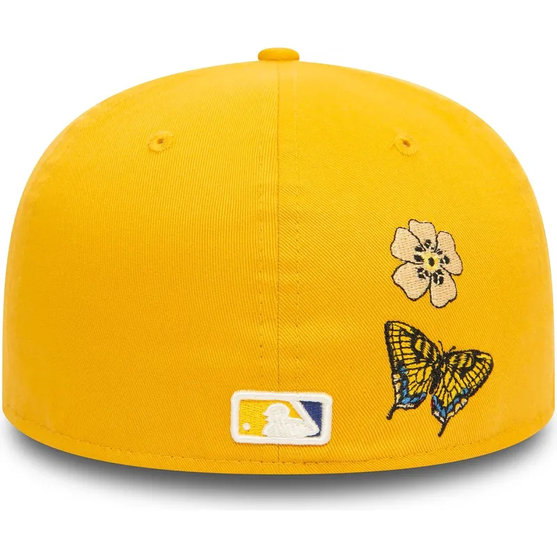 cappelli-piatta-giallo-regolato-59fifty-icon-dei-atlanta-braves-mlb-di-new-era
