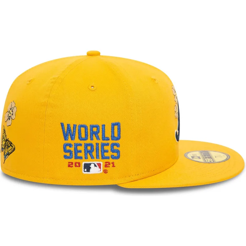 cappelli-piatta-giallo-regolato-59fifty-icon-dei-atlanta-braves-mlb-di-new-era