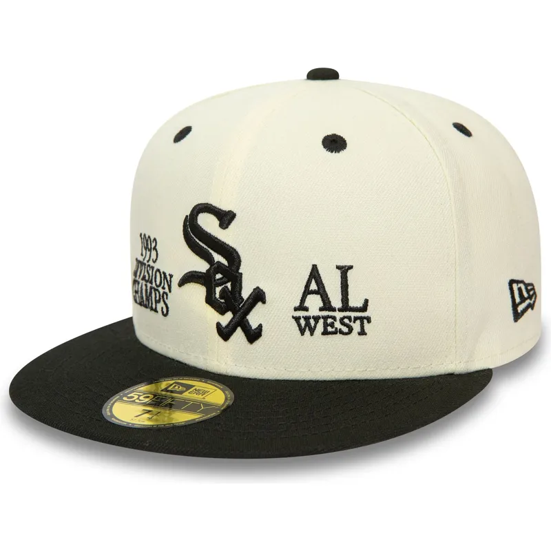 cappelli-piatta-multicolore-regolato-59fifty-93-division-dei-chicago-white-sox-mlb-di-new-era