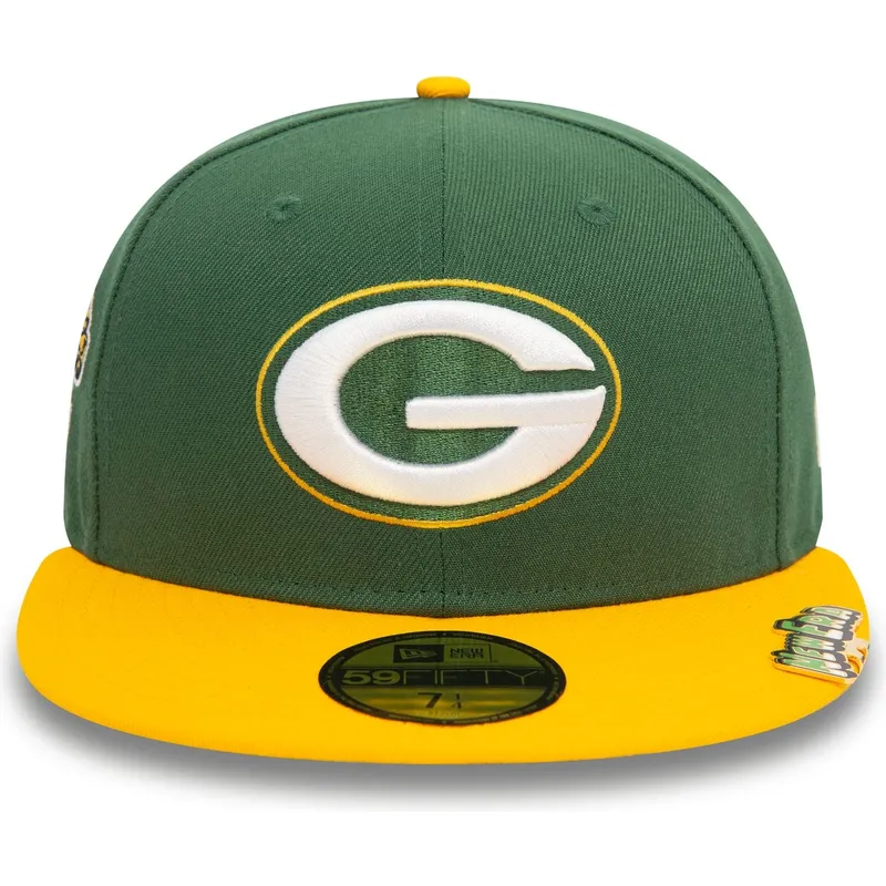 cappelli-piatta-multicolore-regolato-59fifty-pin-pack-dei-green-bay-packers-nfl-di-new-era cappelli-piatta-multicolore-regolato-59fifty-pin-pack-dei-green-bay-packers-nfl-di-new-era