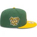 berretto-piatto-verde-e-giallo-regolabile-59fifty-pin-pack-dei-green-bay-packers-nfl-di-new-era