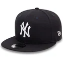 cappellino-piatto-blu-navy-snapback-9fifty-team-colour-dei-new-york-yankees-mlb-di-new-era