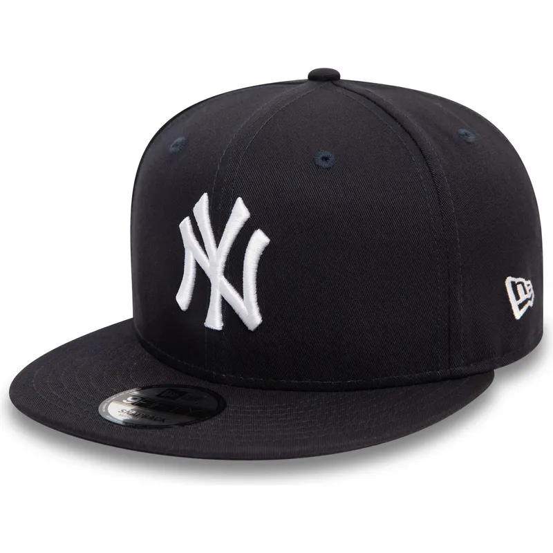 cappellino-piatto-blu-navy-snapback-9fifty-team-colour-dei-new-york-yankees-mlb-di-new-era
