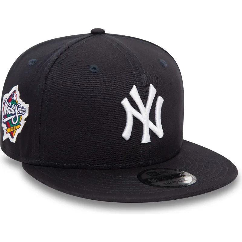 cappellino-piatto-blu-navy-snapback-9fifty-team-colour-dei-new-york-yankees-mlb-di-new-era