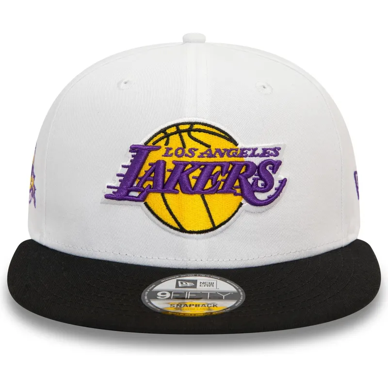 cappelli-piatta-nero-snapback-9fifty-white-crown-patch-dei-los-angeles-lakers-nba-di-new-era cappelli-piatta-nero-snapback-9fifty-white-crown-patch-dei-los-angeles-lakers-nba-di-new-era