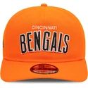cappellino-curvo-arancione-snapback-9fifty-a-frame-coaches-dei-cincinnati-bengals-nfl-di-new-era