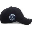 cappellino-visiera-curva-blu-marino-regolabile-9forty-side-patch-di-new-york-yankees-mlb-di-new-era