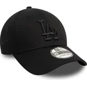 cappelli-curva-nero-regolato-39thirty-monochrome-dei-los-angeles-dodgers-mlb-di-new-era