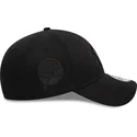 cappello-curvo-nero-regolabile-con-logo-nero-39thirty-monochrome-dei-new-york-yankees-mlb-di-new-era