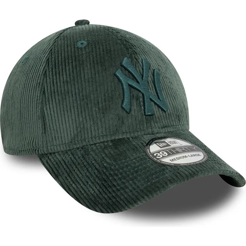 cappelli-curva-verde-regolato-39thirty-cord-dei-new-york-yankees-mlb-di-new-era