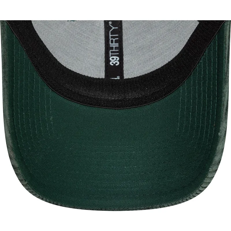 cappelli-curva-verde-regolato-39thirty-cord-dei-new-york-yankees-mlb-di-new-era