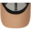 cappellino-curvo-beige-regolabile-da-donna-con-logo-beige-9forty-league-essential-dei-new-york-yankees-mlb-di-new-era