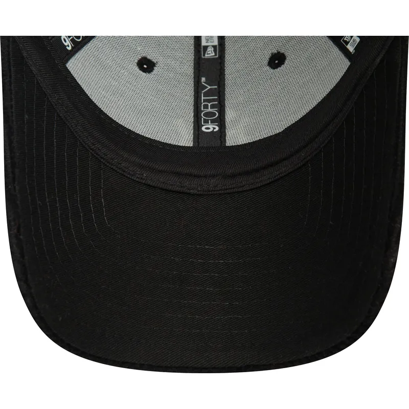 cappellino-con-visiera-curva-nero-regolabile-da-donna-con-logo-beige-9forty-cord-di-new-york-yankees-mlb-di-new-era