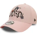 cappellino-curvo-rosa-regolabile-per-bambino-9forty-needle-cord-di-ac-milan-serie-a-di-new-era