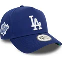 cappelli-curva-blu-snapback-9forty-e-frame-patch-dei-los-angeles-dodgers-mlb-di-new-era