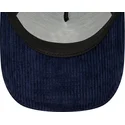 cappellino-trucker-blu-navy-9forty-a-frame-cord-dei-new-york-yankees-mlb-di-new-era