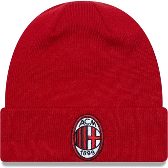 Gorro rosso Core Cuff AC Milan Serie A di New Era