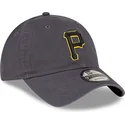 new-era-curved-brim-9twenty-core-classic-pittsburgh-pirates-mlb-grey-adjustable-cap