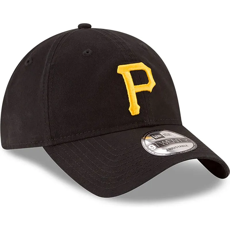 cappellino-curvo-nero-regolabile-9twenty-core-classic-dei-pittsburgh-pirates-mlb-di-new-era