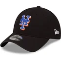 cappello-curvo-nero-regolabile-9twenty-core-classic-dei-new-york-mets-mlb-di-new-era