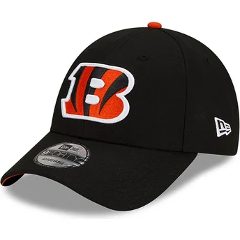 Cappellino curvo nero regolabile 9FORTY The League di Cincinnati Bengals NFL di New Era