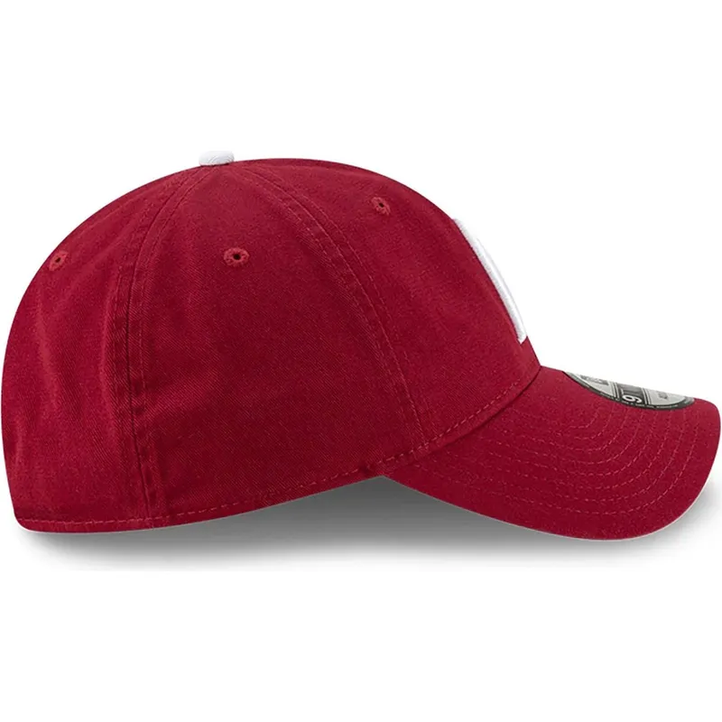 cappellino-visiera-curva-rosso-scuro-regolabile-9twenty-core-classic-di-philadelphia-phillies-mlb-di-new-era