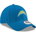 new-era-curved-brim-9forty-the-league-los-angeles-chargers-mlb-blue-adjustable-cap