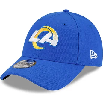 Cappello curvo blu regolabile per bambino 9FORTY The League dei Los Angeles Rams NFL di New Era