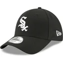 cappellino-curvo-nero-regolabile-per-bambino-9forty-the-league-dei-chicago-white-sox-mlb-di-new-era