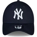 cappellino-curvo-blu-navy-regolabile-per-bambino-9forty-the-league-dei-new-york-yankees-mlb-di-new-era