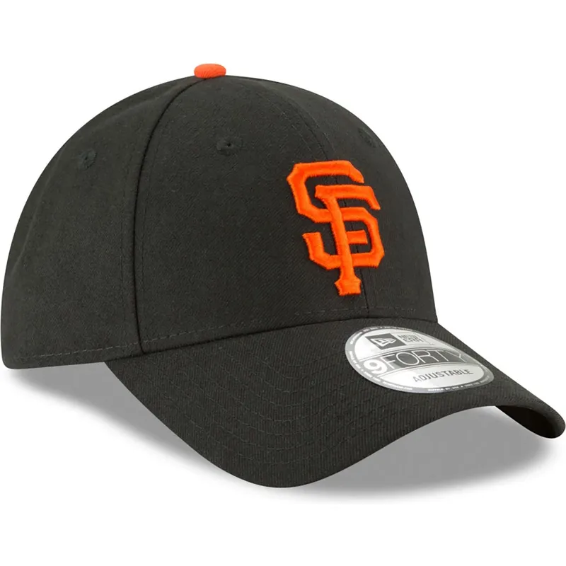 cappellino-curvo-nero-regolabile-per-bambino-9forty-the-league-di-san-francisco-giants-mlb-di-new-era
