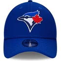 cappellino-curvo-blu-regolabile-per-bambino-9forty-the-league-dei-toronto-blue-jays-mlb-di-new-era
