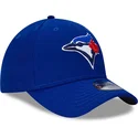 new-era-curved-brim-youth-9forty-the-league-toronto-blue-jays-mlb-blue-adjustable-cap