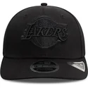 cappellino-nero-con-visiera-curva-snapback-9fifty-stretch-snap-dei-los-angeles-lakers-nba-di-new-era