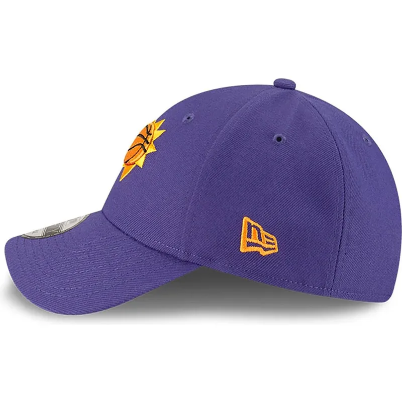cappellino-con-visiera-curva-viola-regolabile-9forty-the-league-dei-phoenix-suns-nba-di-new-era