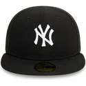 cappello-piatto-nero-regolabile-per-bambino-59fifty-my-first-dei-new-york-yankees-mlb-di-new-era