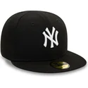 cappello-piatto-nero-chiuso-per-bambino-59fifty-my-first-dei-new-york-yankees-mlb-di-new-era
