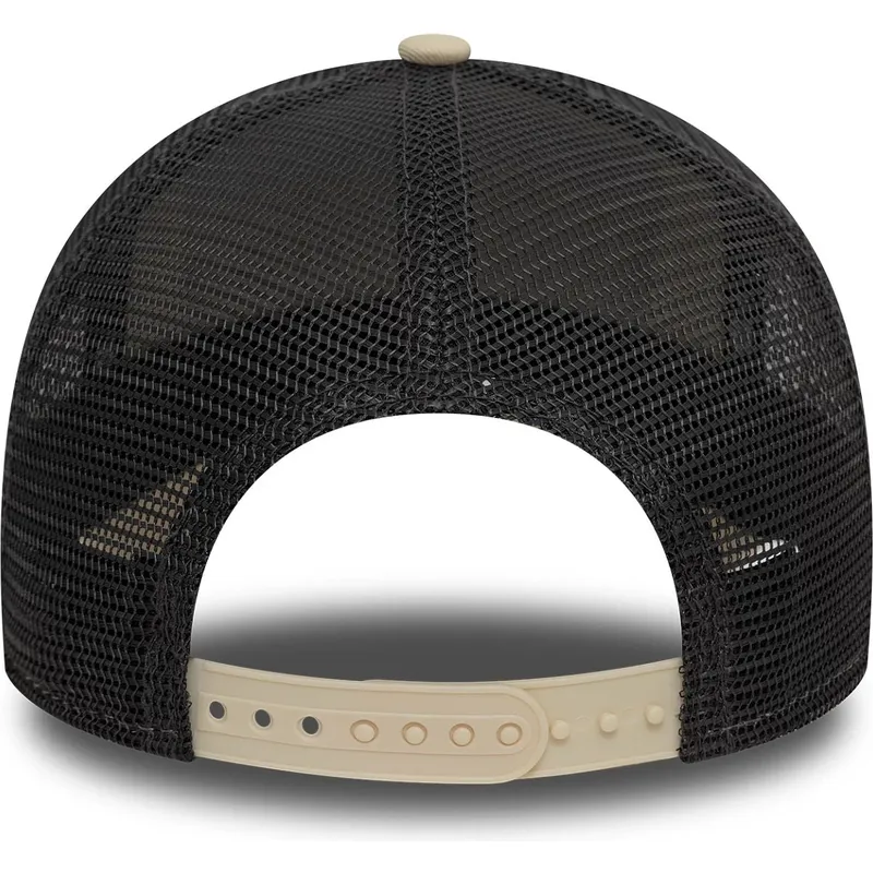 cappelli-curva-beige-snapback-a-frame-license-plate-dei-los-angeles-ciudades-y-playas-di-new-era