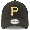 cappellino-curvo-nero-regolabile-9forty-the-league-di-pittsburgh-pirates-mlb-di-new-era